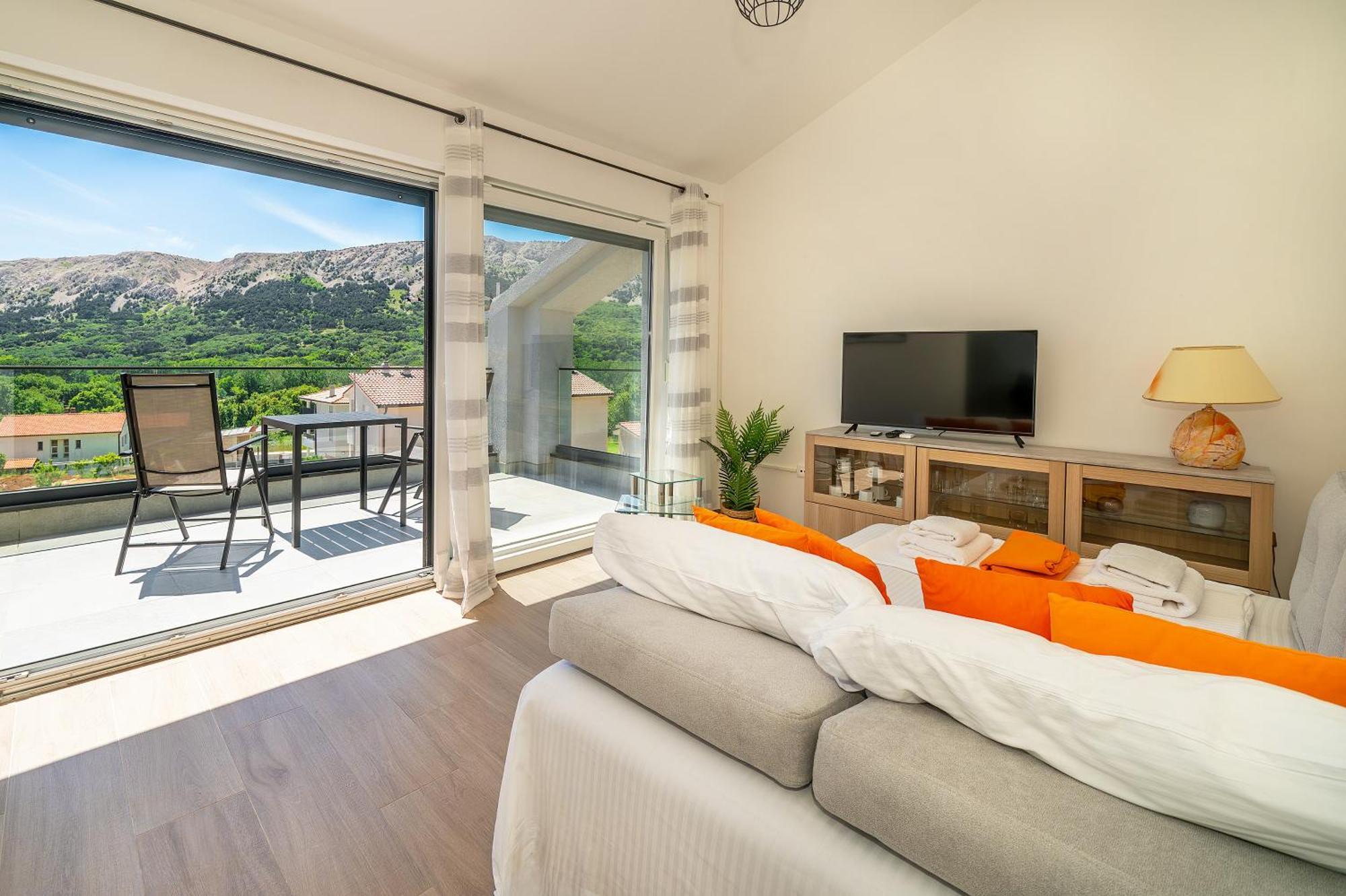 Poolside Apartments Anabella バスカ エクステリア 写真
